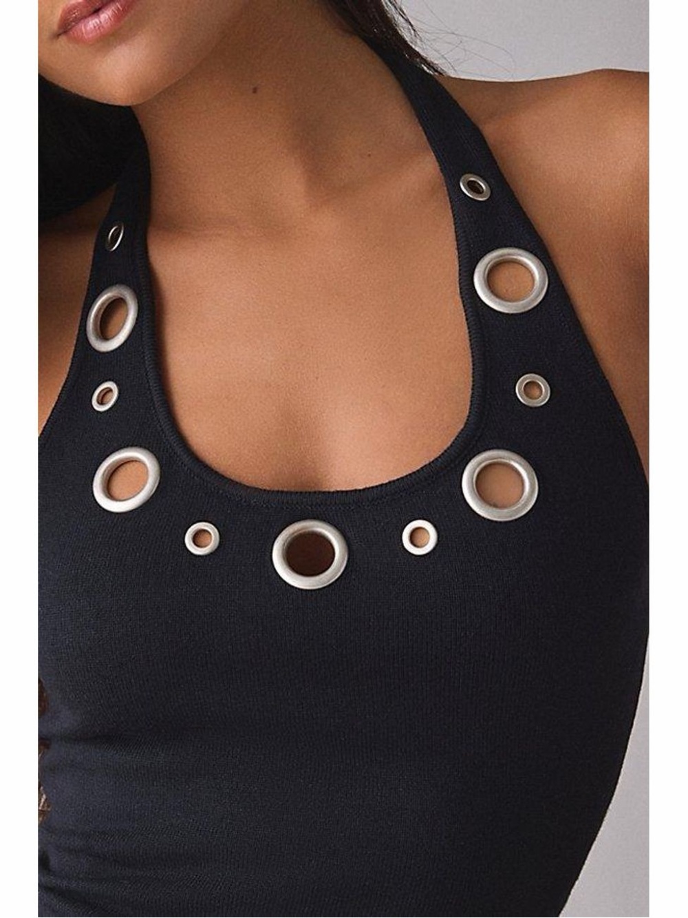 UO Shelby Grommet Halter Top